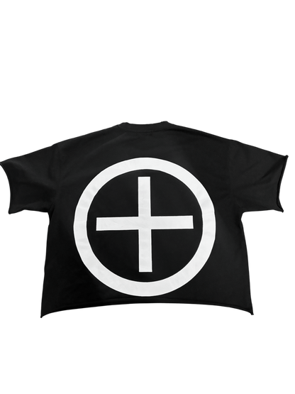 UNFLAGGING OVERSIZED DISTRESSED TEE