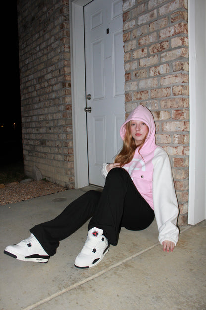 UNFLAGGING LUXURY FLEECE HOODIE (PINK)