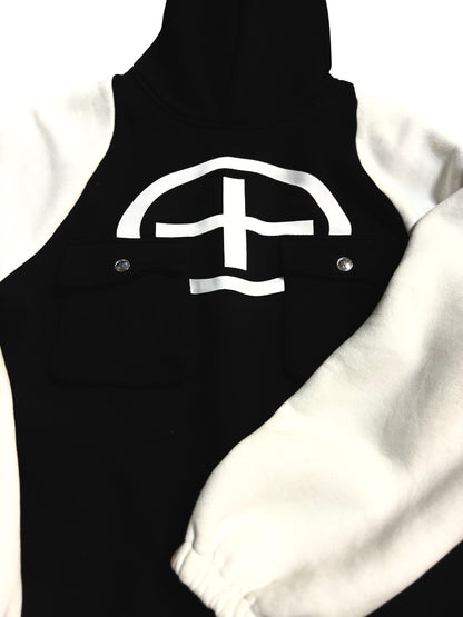 UNFLAGGING LUXURY FLEECE HOODIE (BLACK)