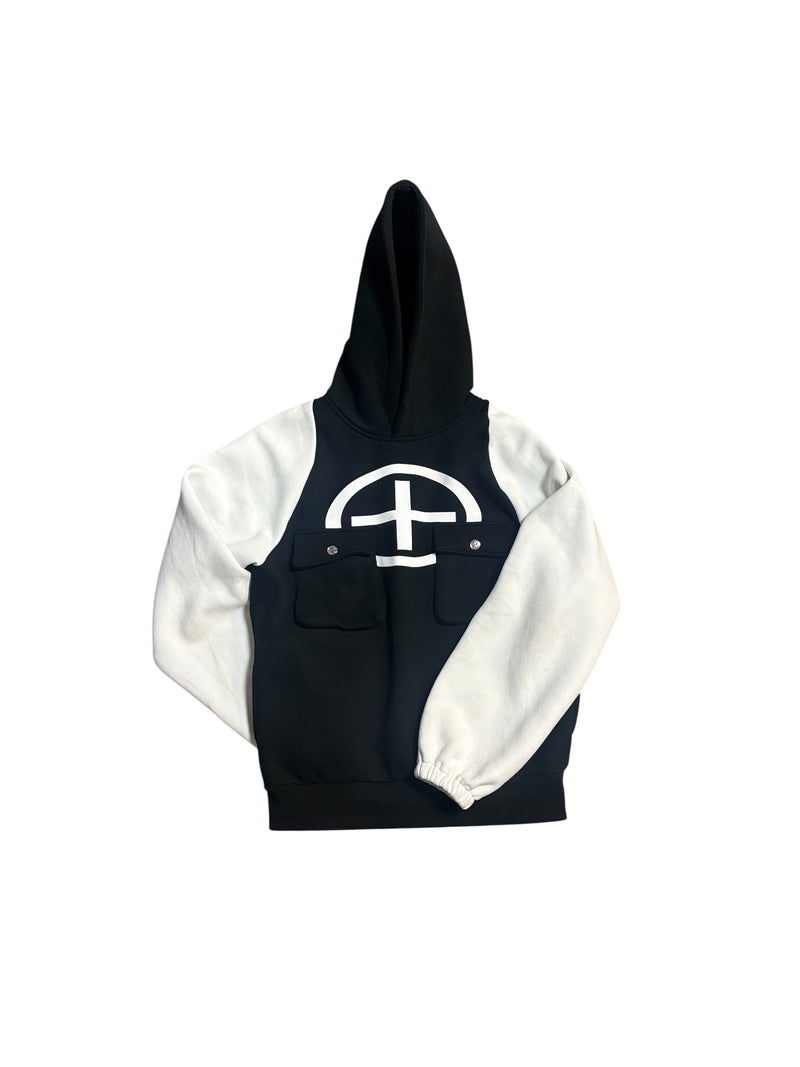 UNFLAGGING LUXURY FLEECE HOODIE (BLACK)